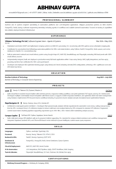 Harvard Standard
